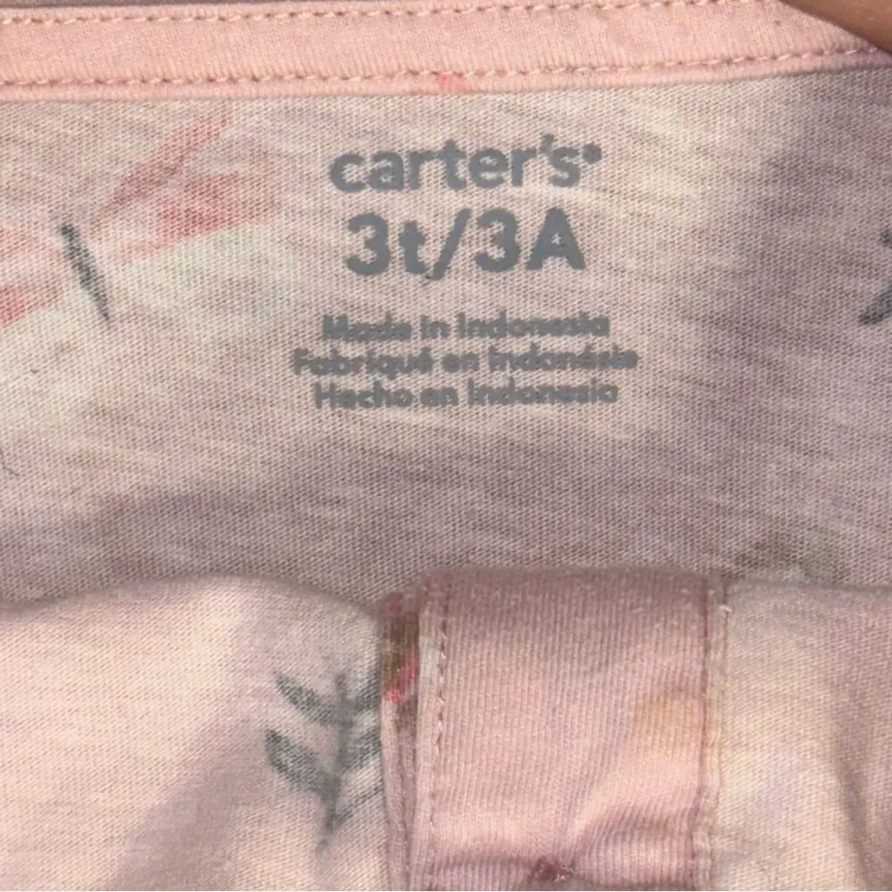 Carter's size 3t Light Pink Butterfly Dress